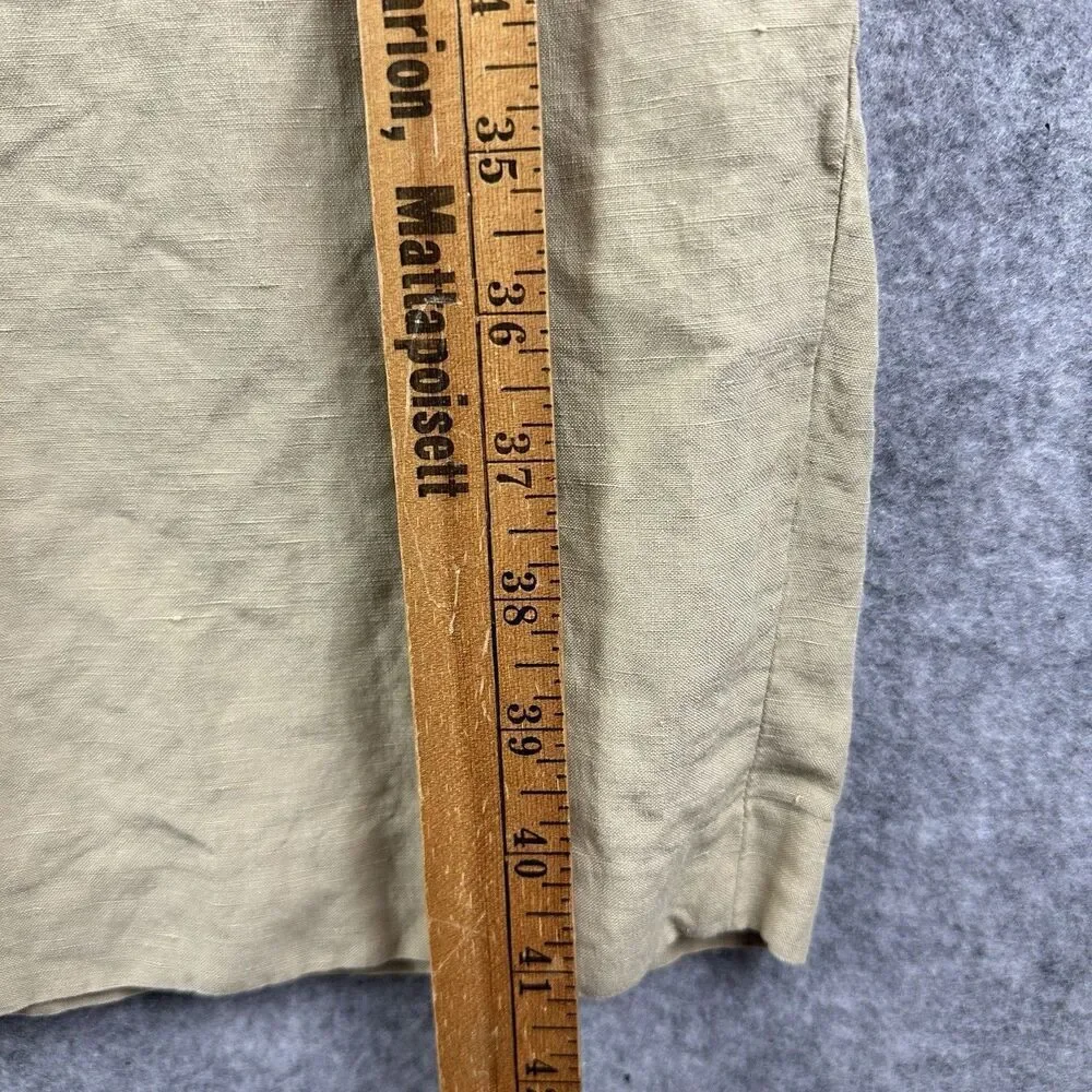 Polo Ralph Lauren Linen Silk Blend Pants Mens 48B Big Preppy Coastal Trouser*